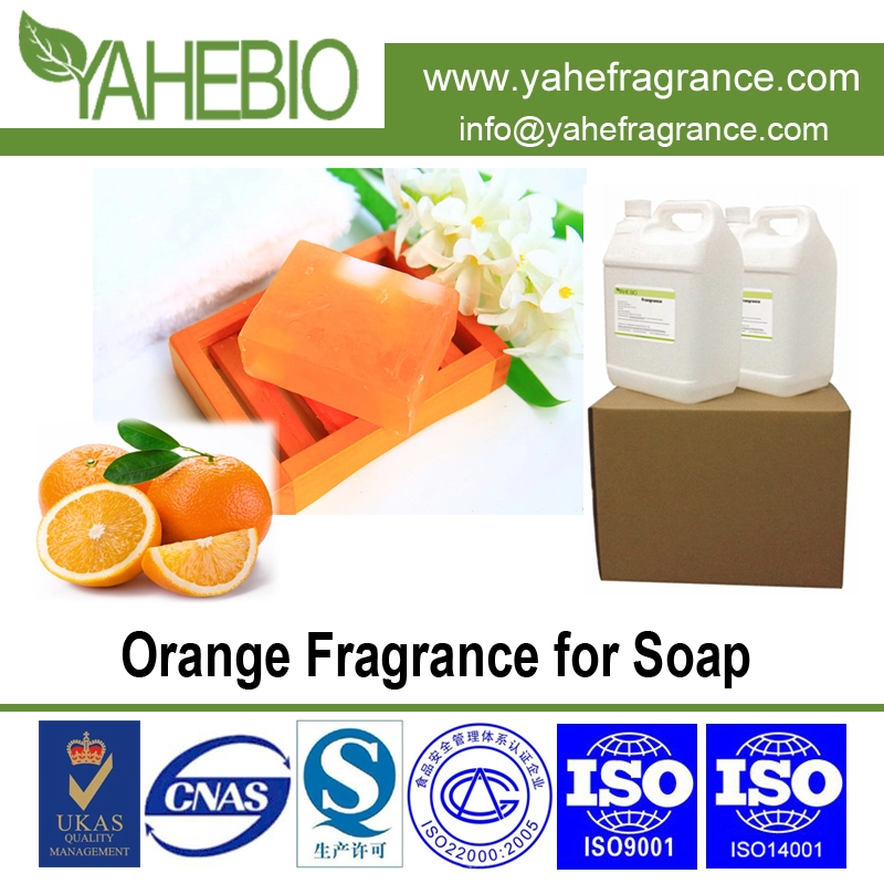 Pomarańczowy zapach dla mydła