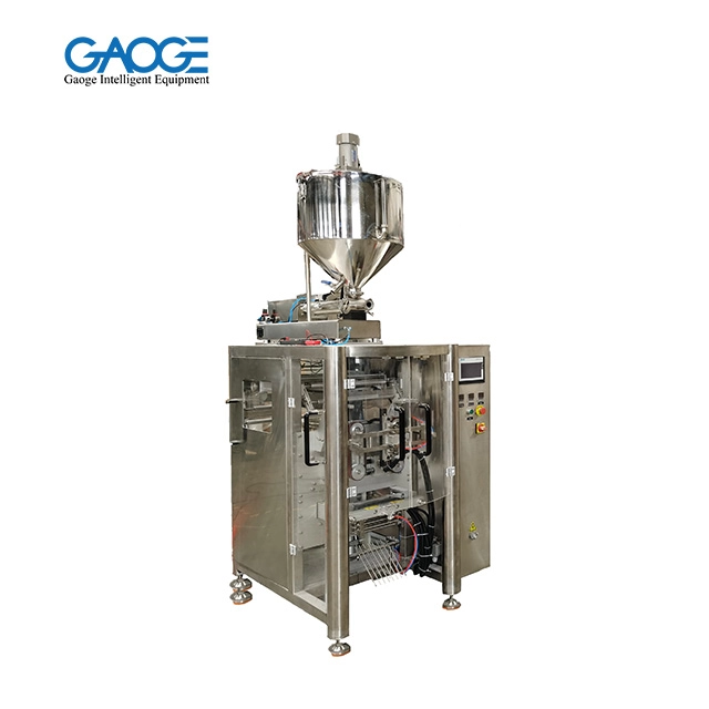 Formularz pionowy Wypełnij maszynę do napełniania płynnymi i wklejającymi maszynę do napełniania