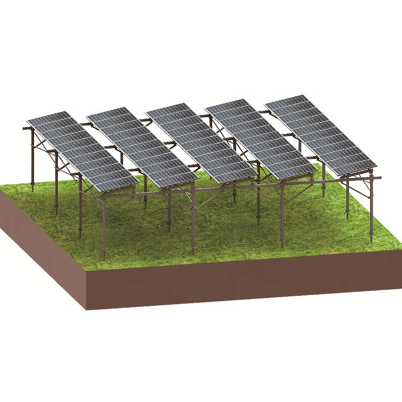 Rolniczy system montażu solarnego Pv na ziemi