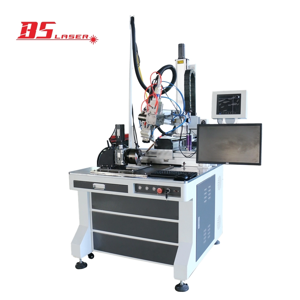 4-6-osiowa automatyczna spawarka laserowa na biurko do precyzyjnych części metalowych