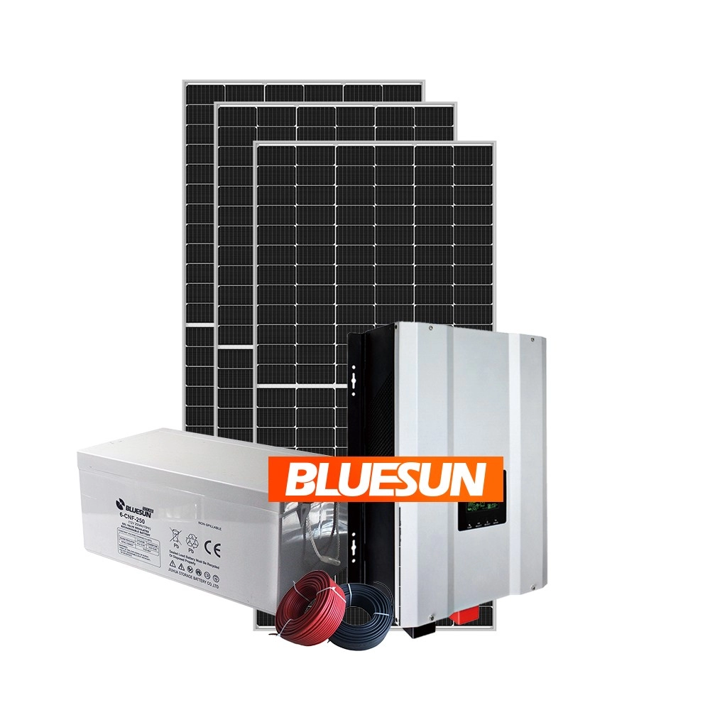 BUNEUSUN Energy Storage Bateria 3KW Off Grid Solar Power System do domu