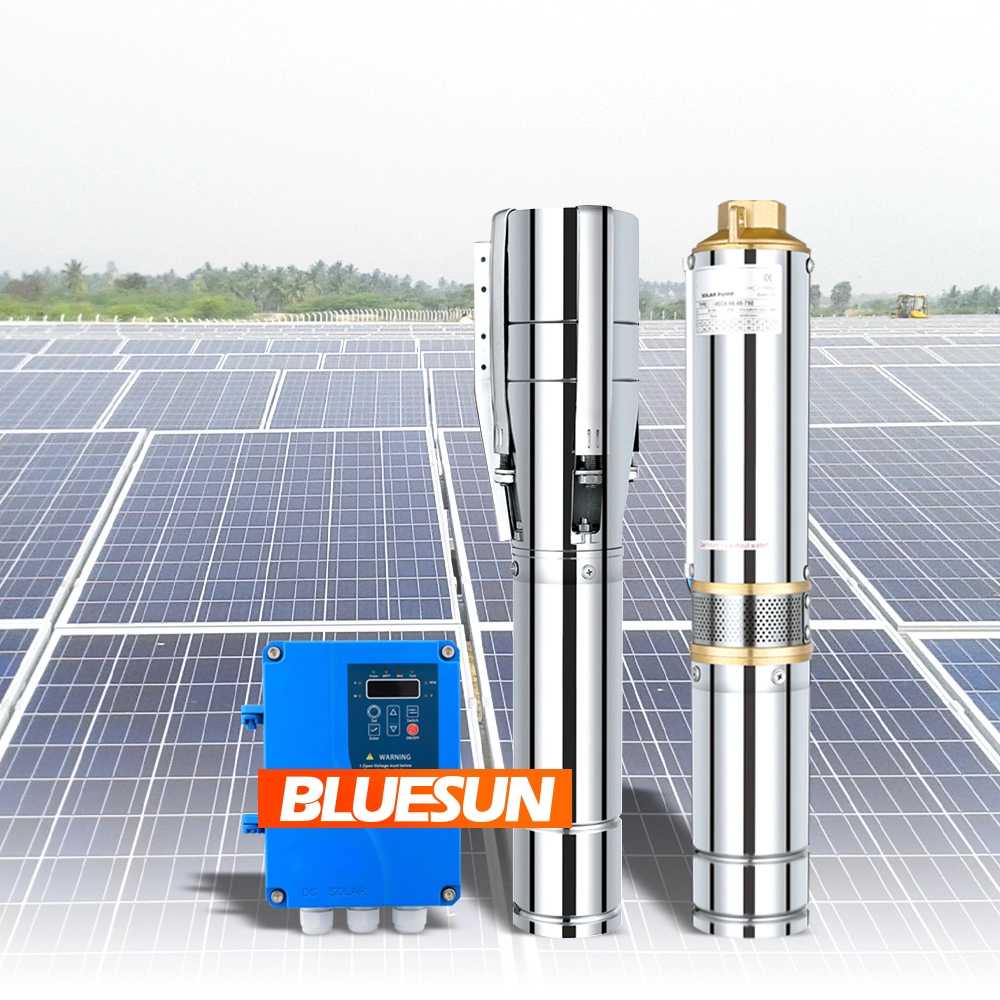 Najlepsza cena Głęboka 2HP System pompy Słonecznej Solar Well System 2.2KW Solar Water Pump System rolnictwa