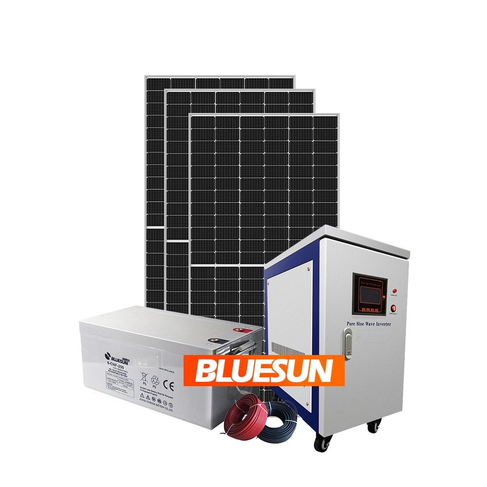 Bluesun 20kW Off Siatka Solar Power System dla rozwiązań przemysłowych