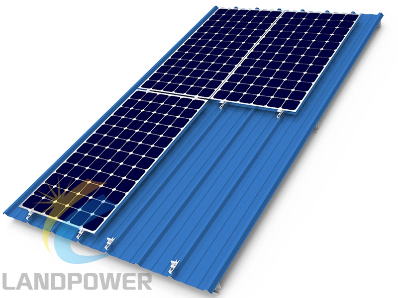 Trapezoidalne systemy dachowe z wieloma szynami słonecznymi