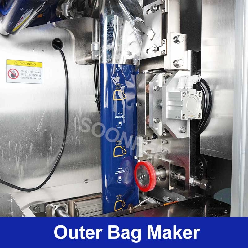 W pełni automatyczna komercyjna maszyna do pakowania torebek do kawy z filtrem kroplowym