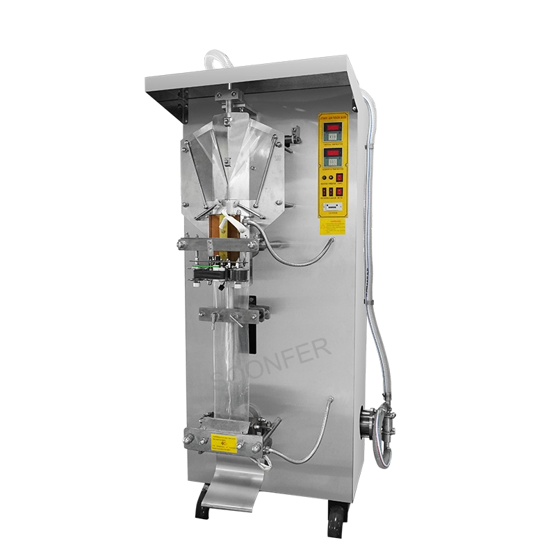 Automatyczna maszyna do pakowania w saszetki do napełniania saszetek z napojami mineralnymi do cięcia na gorąco