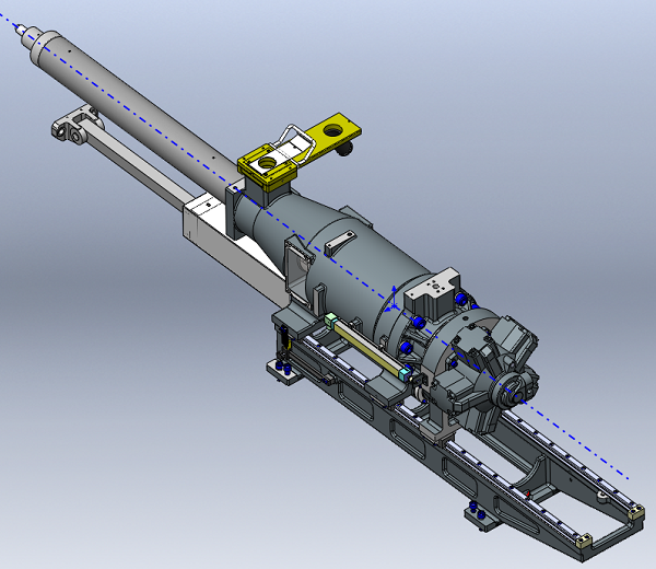 single injection cylinder design of injection molding machine