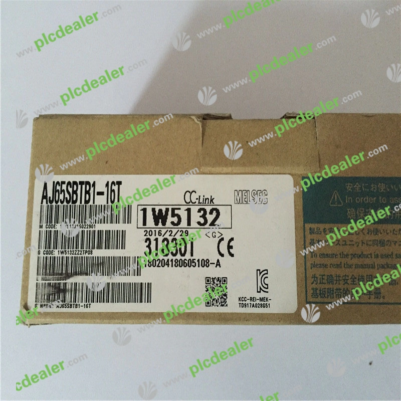 MITSUBISHI AJ65SBTB1-16T I/O CC-LINK dla programowalnego sterownika logicznego, moduł PLC