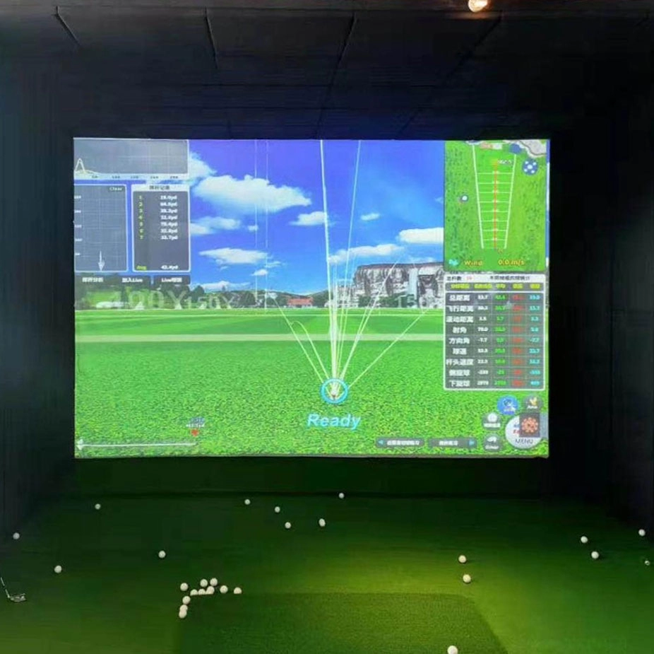 10 '* 13' ekran uderzeniowy do projekcji w golfa