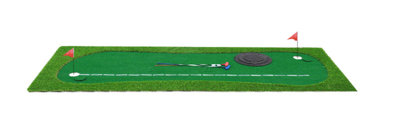 Golf green ball mat practice mat set