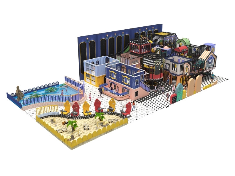 Największa powierzchnia handlowa Zabawa Kryty plac zabaw Plac zabaw dla dzieci