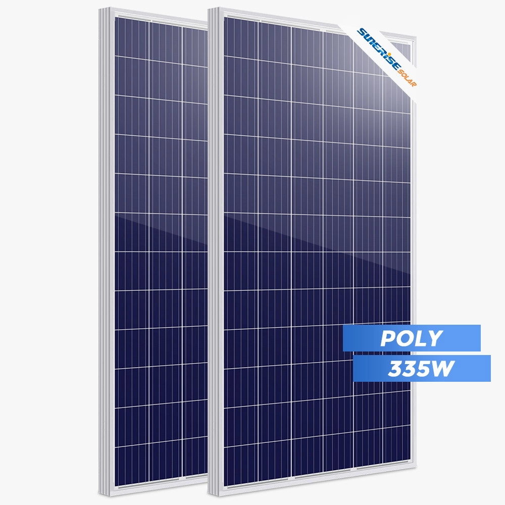 72-ogniwowy panel słoneczny Poly 335 W Dane techniczne