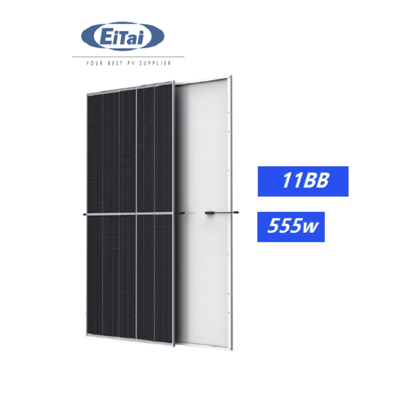 Panele fotowoltaiczne 530 W EITAI PERC Panele słoneczne o mocy 555 W na pół cięte
