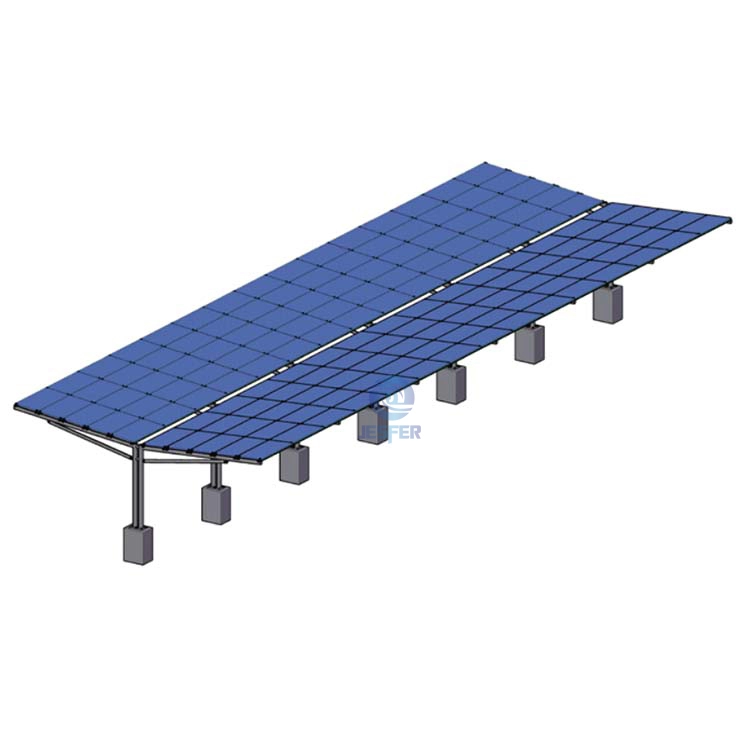 Stal ocynkowana typu Y Garaże na wiaty słoneczne System montażu słonecznego