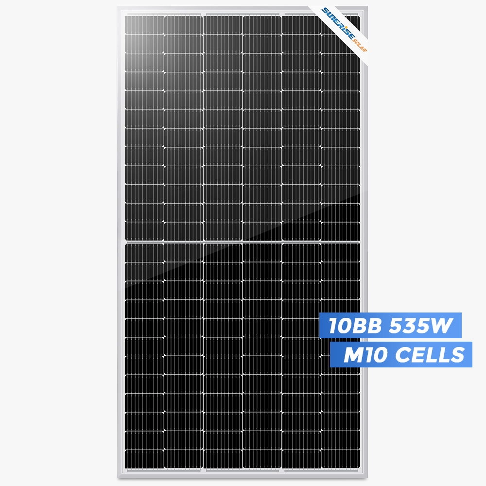 182 10BB Mono 535 watowy panel słoneczny z ceną fabryczną