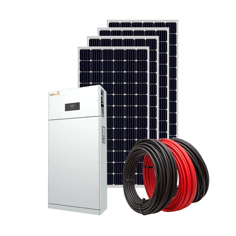 3kw-5kw jednofazowy off grid bateria litowa zestaw modułów paneli słonecznych system energetyczny;