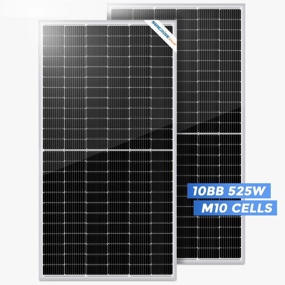 Wysokowydajny panel słoneczny o niskiej LID 525 W z technologią Half-Cut