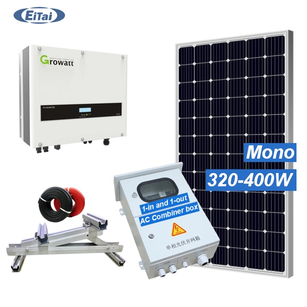 Jednofazowy system fotowoltaiczny EITAI o mocy 5 kW, on-grid