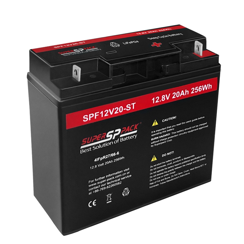 SPF12.8V 20Ah fosforan litowo-żelazowy (LiFePO4) Akumulator litowy