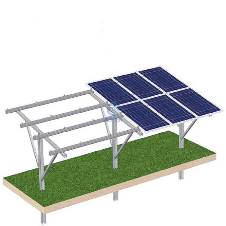 Podwójny stos PV Solar Ground Structure Support System