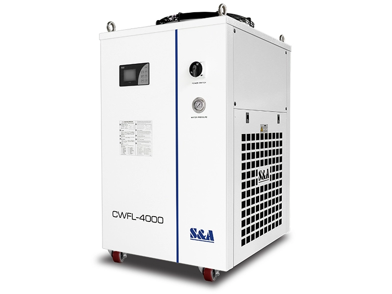 Agregaty wody lodowej z podwójnym obiegiem chłodzenia CWFL-4000 stabilna wydajność chłodzenia AC 380V 50/60Hz