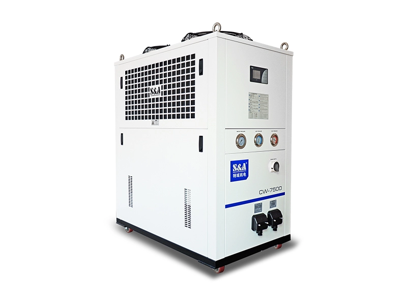 Chłodnicze przemysłowe systemy wody lodowej CW-7500 Wydajność chłodnicza 14000 W