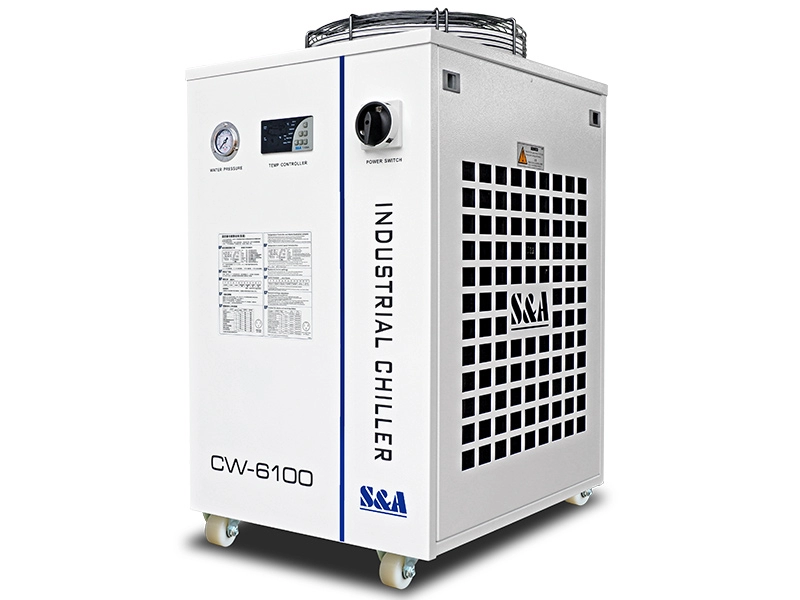 Systemy chłodzenia wody przemysłowej CW-6100 wydajność chłodnicza 4200W 2 lata gwarancji