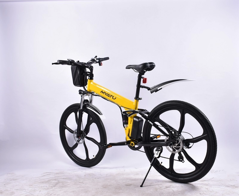 26-calowy 7-biegowy składany e-rower ze stopu aluminium
