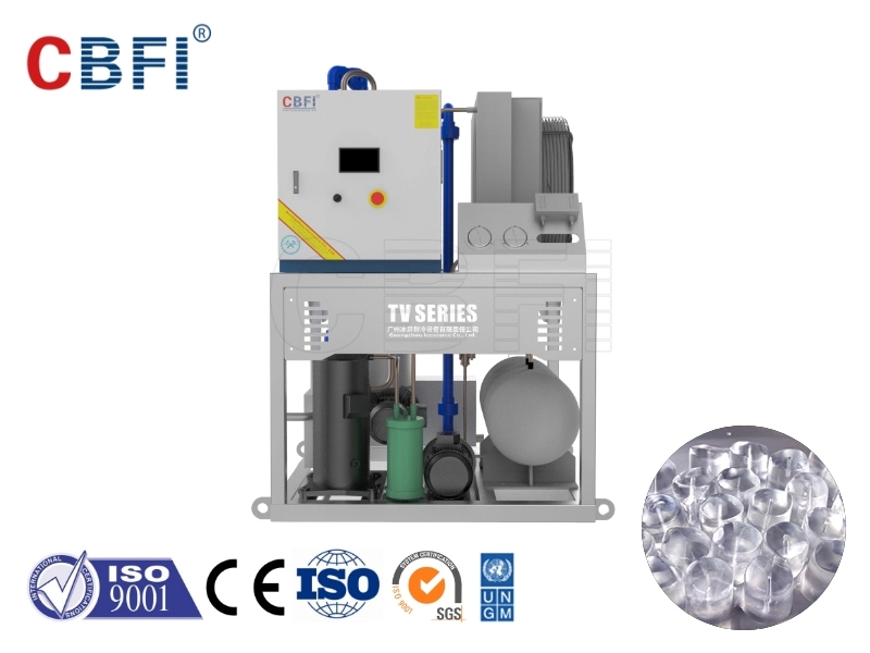 CBFI 350kg na 24h Tube Ice Machine