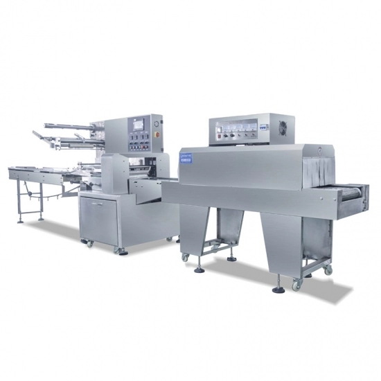 Automatyczna maszyna do pakowania folii termokurczliwej do żywności / napojów / drukowania / medycyny / podłóg