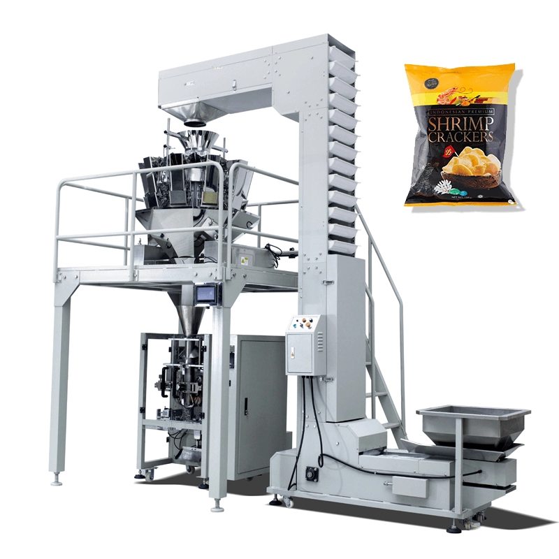 Wielofunkcyjna automatyczna maszyna do pakowania żywności dmuchanej popcornu