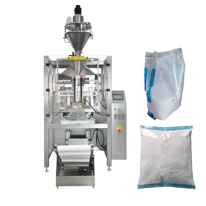 W pełni automatyczna maszyna do pakowania mąki 1000g Maszyna do pakowania w worki na poduszki w proszku