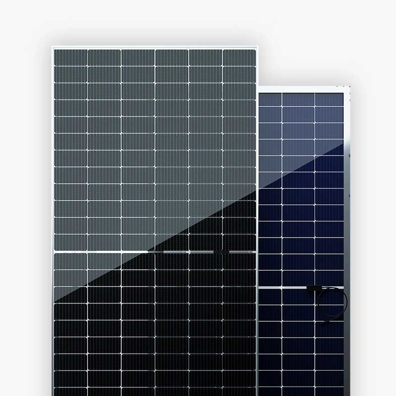515W-535W Commercial Bifacial Mono Clear Backsheet MBB Half-cut Panele słoneczne