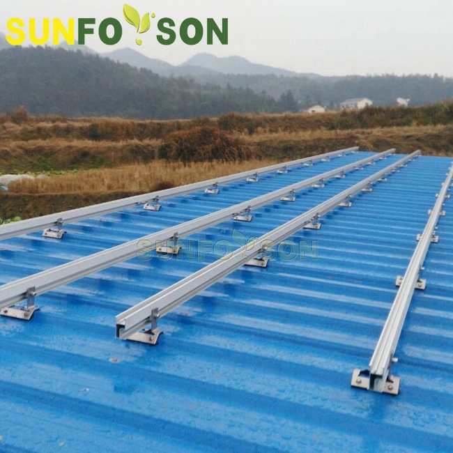 Wysokiej jakości aluminiowa szyna słoneczna do montażu paneli słonecznych