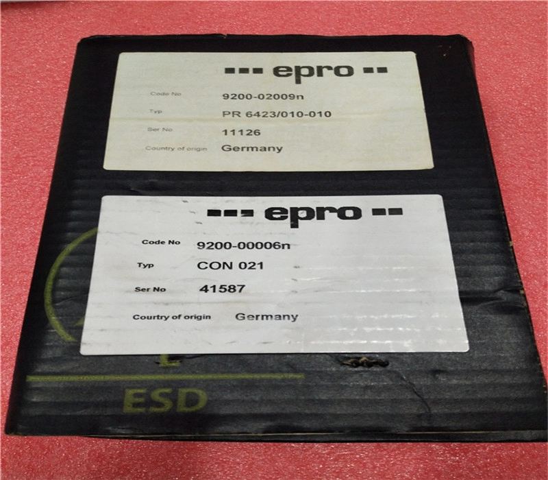 EPRO PR6423/002-030 Przemieszczenie prądów wirowych