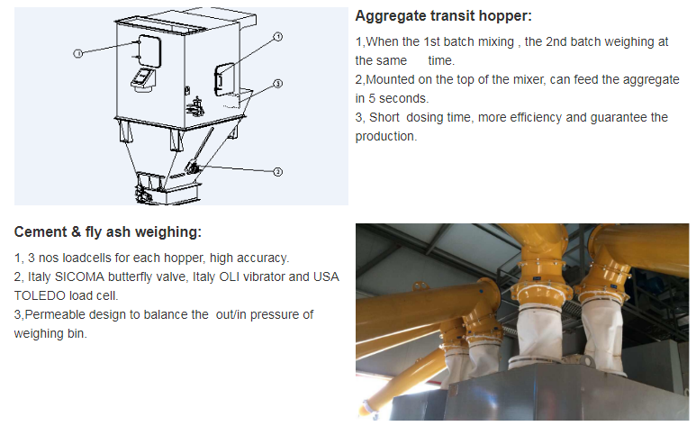 Economic engineering concrete batching plant for small and midium project