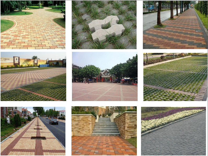 paving brick application