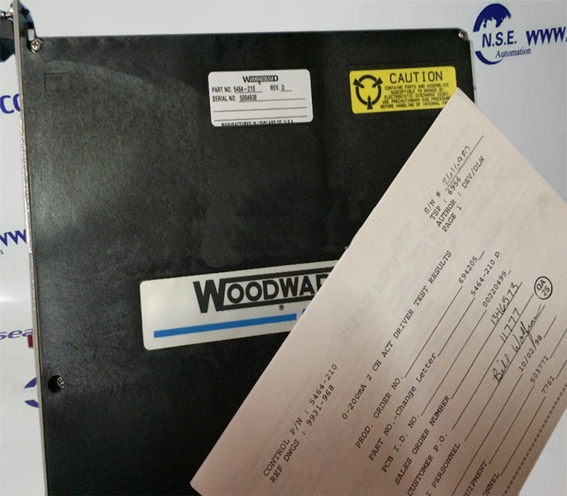 WOODWARD 9907-005 Główny synchronizator i kontrola obciążenia PLC 9907005