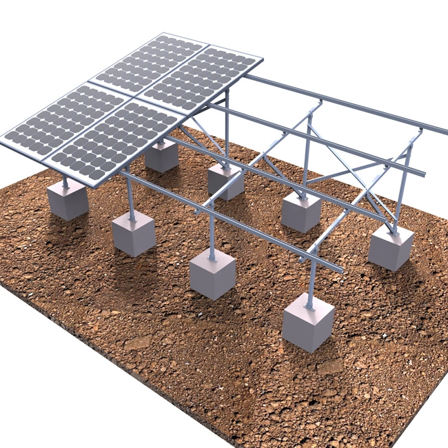 System montażu słonecznego ze stali ocynkowanej