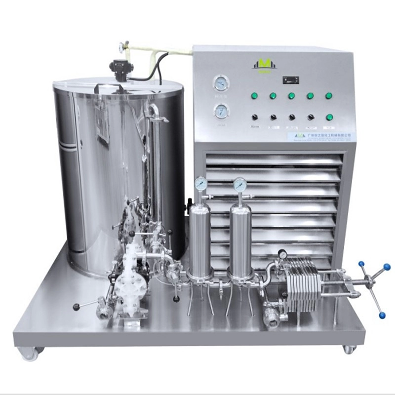 Linia maszyn do produkcji perfum z filtracją do zamrażania perfum