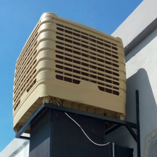 Chłodnice wyparne Wentylator przemysłowy Producent chłodnic powietrza Wentylator chłodzący 1,5 kW
