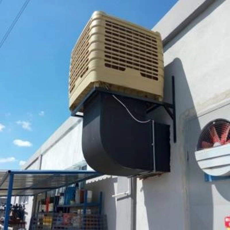 Chłodnica z dużym przepływem powietrza o niskiej zawartości węgla Przemysłowa chłodnica powietrza Chiny Producenci chłodnic wyparnych montowanych na dachu