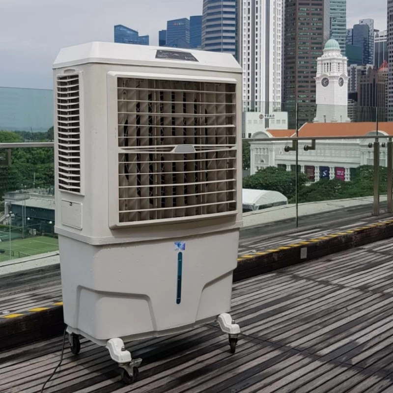 Chłodnica powietrza do użytku domowego / przemysłowego z dużym zbiornikiem na wodę wyprodukowana w Chinach