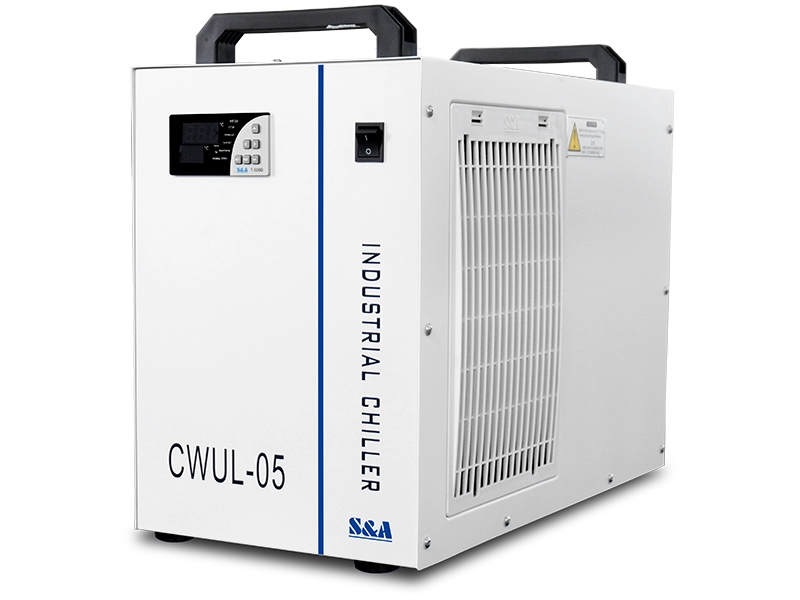 chiller recyrkulacyjny do chłodzenia lasera UV 3W-5W