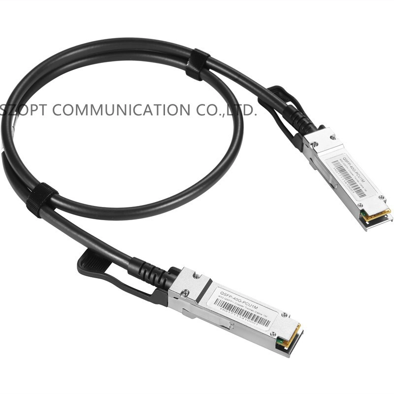 Kabel krosowy DAC o dużej szybkości 40G QSFP + 100G QSFP28 Kabel miedziany podłączany bezpośrednio