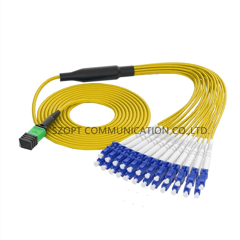 Kabel krosowy uprzęży MPO/MTP-LC SM MM OM3 OM4 OM5 8C 12C 24C 48C 96C