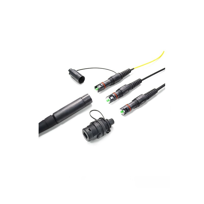 SC/APC OptiTap Conector G652D G657A1 G657A2 Kabel krosowy