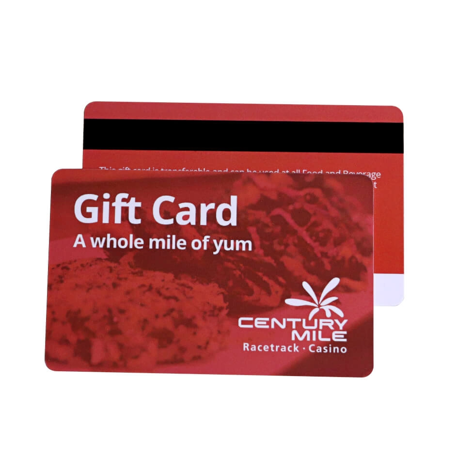 Rozmiar karty kredytowej PVC Druk offsetowy CMYK Karty podarunkowe
