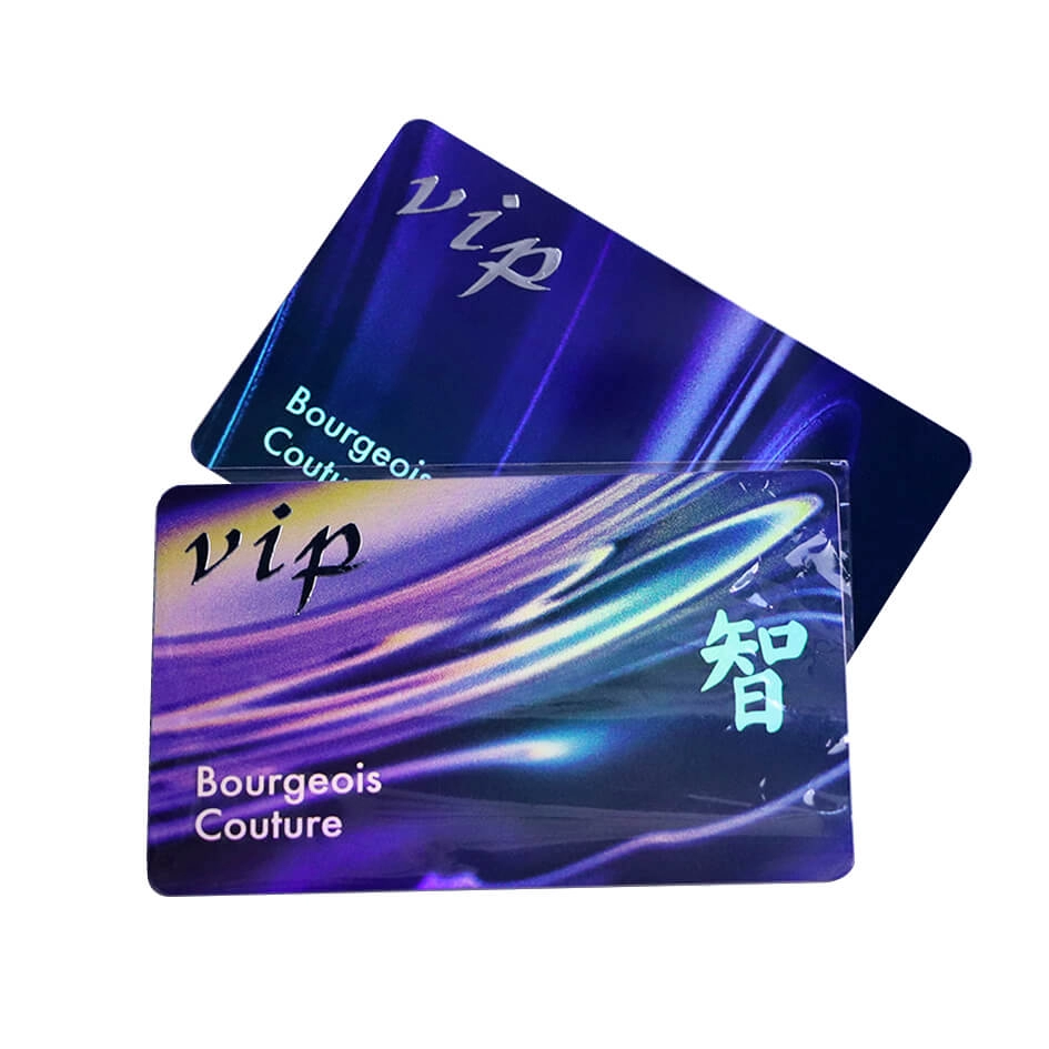 Plastikowe karty lojalnościowe z PVC 13,56 MHz I-CODE SLI do nadruku