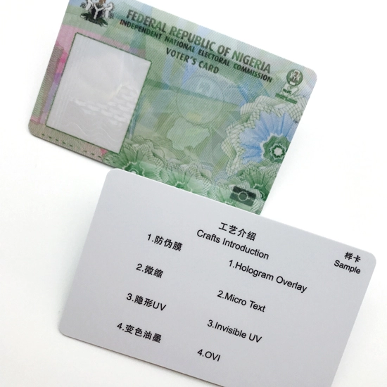 Opcjonalna personalizacja Bezpieczeństwo Drukowanie plastikowej karty identyfikacyjnej ze zdjęciem